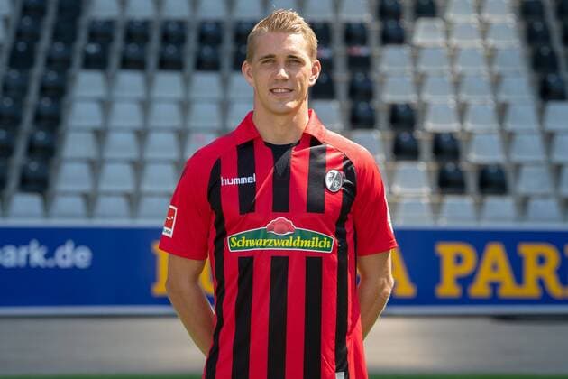 Nils Petersen; SC Freiburg, 1. Bundesliga, Portraittermin 2019 2020 SC Freiburg; 1. Bundesliga, Portraittermin 2019 2020 Freiburg Copyright: xEIBNER AchimxKellerx EP_eer