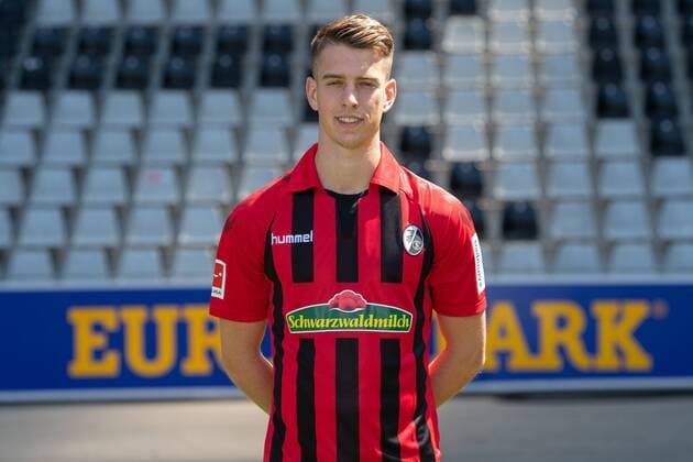 Janik Haberer; SC Freiburg, 1. Bundesliga, Portraittermin 2019 2020 SC Freiburg; 1. Bundesliga, Portraittermin 2019 2020 Freiburg Copyright: xEIBNER AchimxKellerx EP_eer