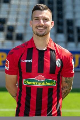 Jerome Gondorf; SC Freiburg, 1. Bundesliga, Portraittermin 2019 2020 SC Freiburg; 1. Bundesliga, Portraittermin 2019 2020 Freiburg Copyright: xEIBNER AchimxKellerx EP_eer