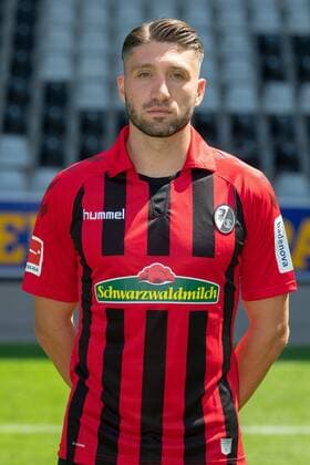 Brandon Borello; SC Freiburg, 1. Bundesliga, Portraittermin 2019 2020 SC Freiburg; 1. Bundesliga, Portraittermin 2019 2020 Freiburg Copyright: xEIBNER AchimxKellerx EP_eer
