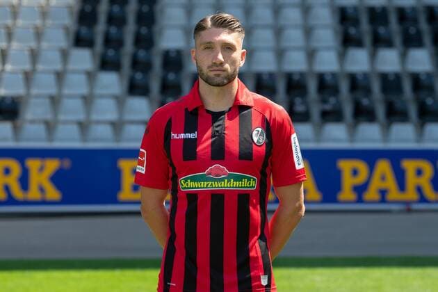 Brandon Borello; SC Freiburg, 1. Bundesliga, Portraittermin 2019 2020 SC Freiburg; 1. Bundesliga, Portraittermin 2019 2020 Freiburg Copyright: xEIBNER AchimxKellerx EP_eer