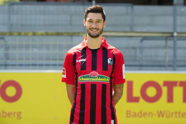 Tim Kleindienst; SC Freiburg, 1. Bundesliga, Portraittermin 2019 2020 SC Freiburg; 1. Bundesliga, Portraittermin 2019 2020 Freiburg Copyright: xEIBNER AchimxKellerx EP_eer