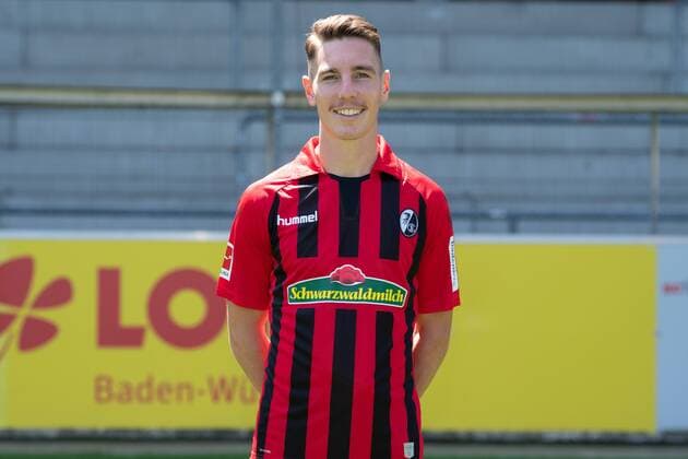 Florian Kath; SC Freiburg, 1. Bundesliga, Portraittermin 2019 2020 SC Freiburg; 1. Bundesliga, Portraittermin 2019 2020 Freiburg Copyright: xEIBNER AchimxKellerx EP_eer