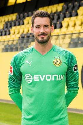 Torwart Roman Bürki; Borussia Dortmund; 1.BL, Porträttermin 2019 2020