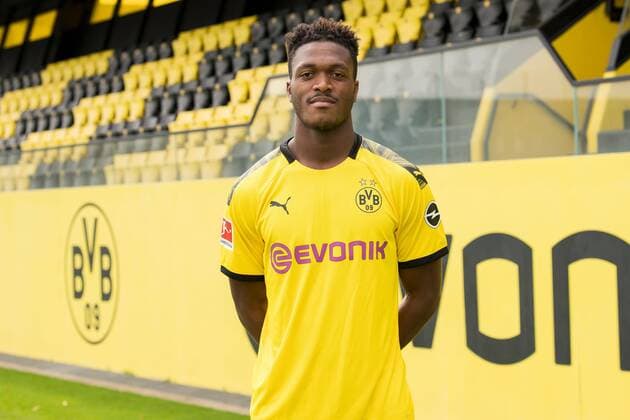 Dan Axel Zagadou; Borussia Dortmund; 1.BL, Porträttermin 2019 2020