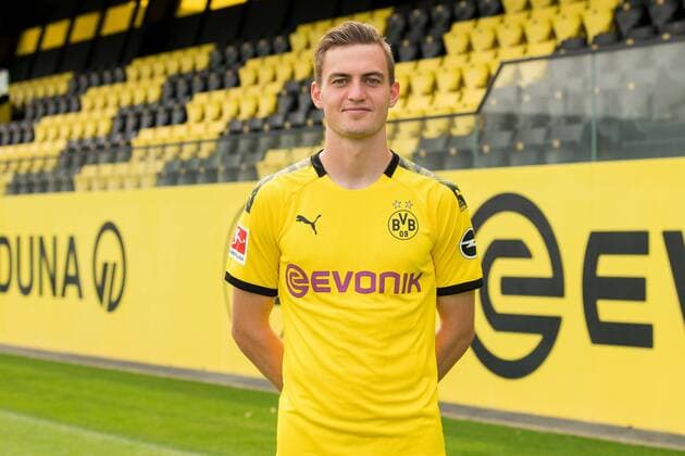 Jacob Bruun Larsen; Borussia Dortmund; 1.BL, Porträttermin 2019 2020