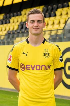 Jacob Bruun Larsen; Borussia Dortmund; 1.BL, Porträttermin 2019 2020