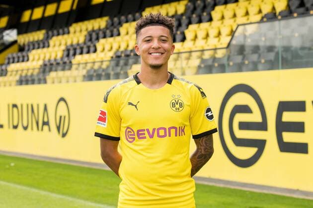Jadon Sancho; Borussia Dortmund; 1.BL, Porträttermin 2019 2020