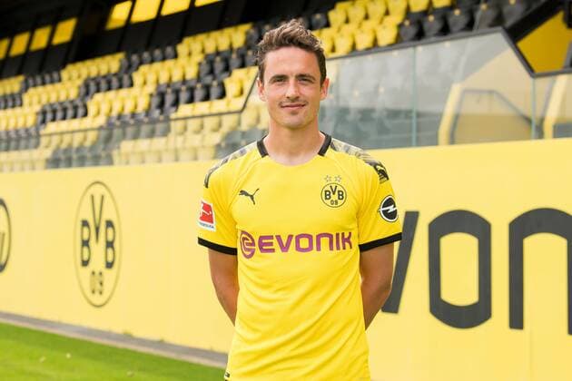 Thomas Delaney; Borussia Dortmund; 1.BL, Porträttermin 2019 2020