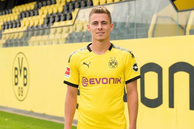 Thorgan Hazard; Borussia Dortmund; 1.BL, Porträttermin 2019 2020