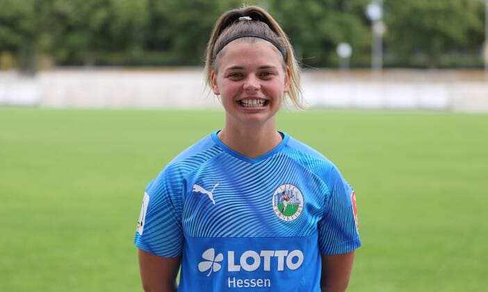 06.08.2019, xcex, GER, Frankfurt am Main, Stadion am Brentanobad, Frauenfussball, 1. Bundesliga FLYERALARM Frauen-Bundesliga Saison 2019 2020 1. FFC Frankfurt Fototermin Lea Schneider (FFC Frankfurt, 22) DFL regulations prohibit any use of photographs as image sequences and or quasi-video