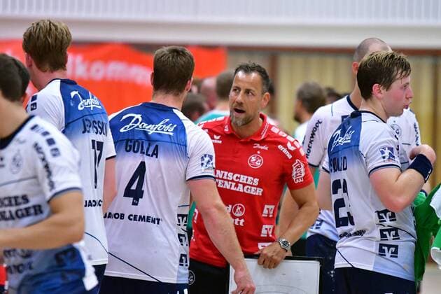 SG Flensburg-Handewitt vs Skjern Handbold, Handball, Nospa-Cup, Bundesliga, 07.08.19 Maik Machulla(SG Flensburg-Handewitt, Trainer) Copyright: xBEAUTIFULxSPORTS MarioxM.xKobergx
