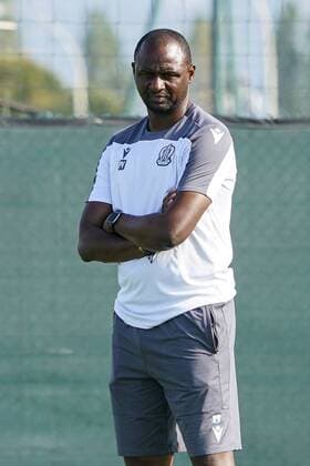 Patrick Vieira (entraineur de l OGC Nice) FOOTBALL : Entrainement OGC Nice - Nice - 08 08 2019 NorbertScanella PanoramiC 