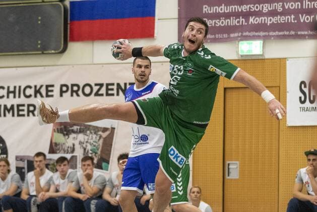 Handball, Testspiel, Füchse Berlin - Russland Nationalmannschaft Fuechse Berlin vs Russische Nationalmannschaft, 11. Internationaler Heide-Cup 2019, Schneverdingen; 09.08.19 Mijajlo Marsenic (Fuechse Berlin, 93) Copyright: xBEAUTIFULxSPORTS MarioxM.xKobergx