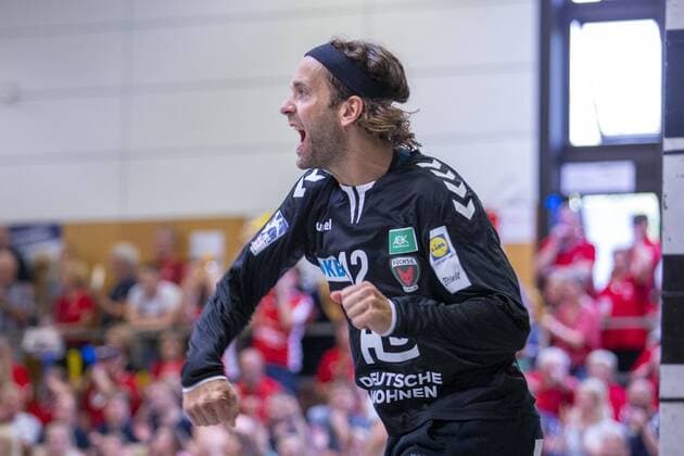 Sport Bilder des Tages Fuechse Berlin vs Hamburger Verein Hamburg, 11. Internationaler Heide-Cup 2019, Schneverdingen; 10.08.19 Silvio Heinevetter (Fuechse Berlin, 12) Copyright: xBEAUTIFULxSPORTS MarioxM.xKobergx