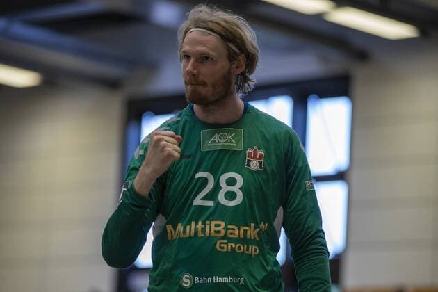 Fuechse Berlin vs Hamburger Verein Hamburg, 11. Internationaler Heide-Cup 2019, Schneverdingen; 10.08.19 Aron Rafn Edvardsson (HSV Hamburg, 28) Copyright: xBEAUTIFULxSPORTS MarioxM.xKobergx