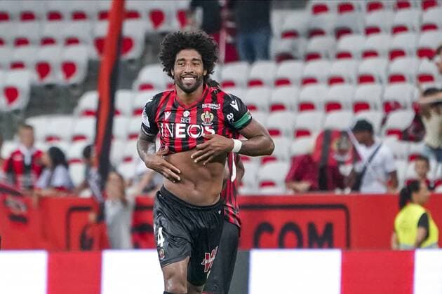 joie - Dante (OGC Nice) FOOTBALL : OGC Nice vs Amiens SC - Nice - 10 08 2019 NorbertScanella PanoramiC 