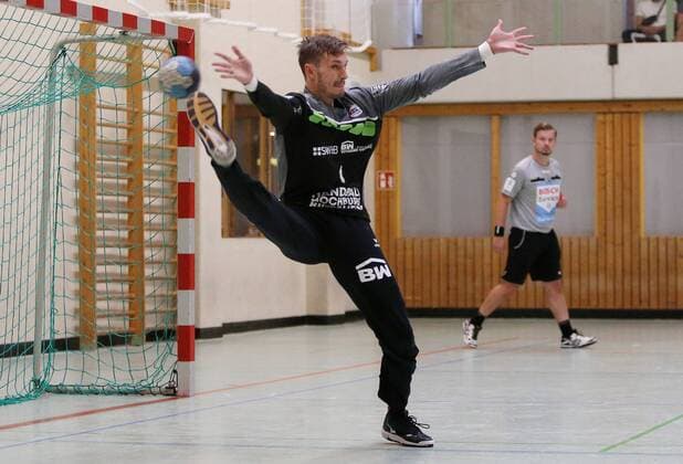 BAU 10.08.2019 Bönnigheim Handball Wacker Thun vs. SG BBM Bietigheim, Jonas Maier (BBM)