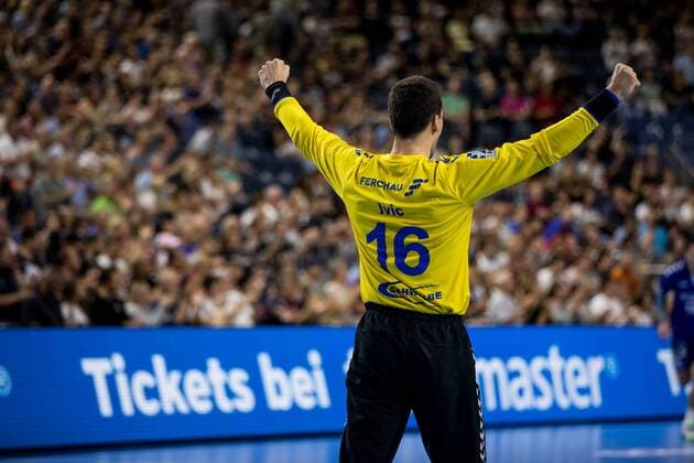 Helden des Handballs 2019; VfL Gummersbach - Aalborg Handbold Filip Ivic ( 16, VfL Gummersbach); Helden des Handballs 2019; VfL Gummersbach - Aalborg Handbold; Koeln, Lanxessarena Copyright: xBEAUTIFULxSPORTS Wunderlx
