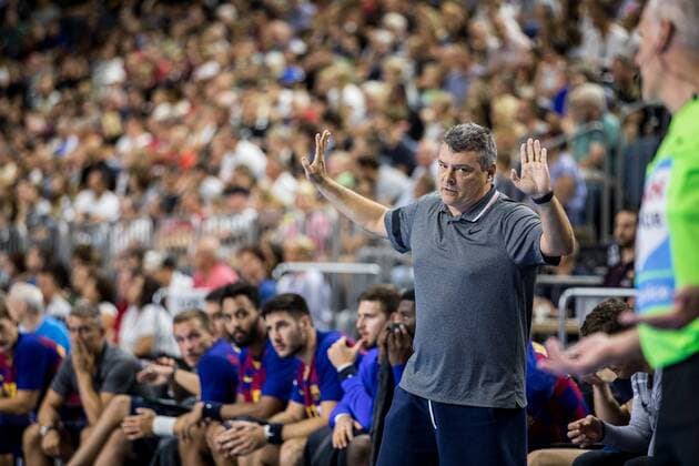 Helden des Handballs 2019; THW Kiel - FC Barcelona, Barca FC Barcelona Headcoach Xavi Pascual Fuertes; Helden des Handballs 2019; THW Kiel - FC Barcelona; Koeln, Lanxessarena Copyright: xBEAUTIFULxSPORTS Wunderlx