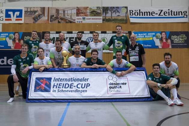Sport Bilder des Tages HSG Wetzlar vs Fuechse Berlin, 11. Internationaler Heide-Cup 2019, Schneverdingen; 11.08.19 Sieger 11. Internationaler Heide-Cup 2019: HSG Wetzlar Copyright: xBEAUTIFULxSPORTS MarioxM.xKobergx