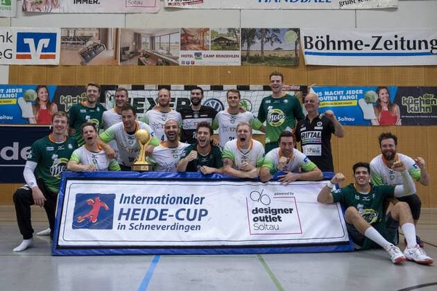 HSG Wetzlar vs Fuechse Berlin, 11. Internationaler Heide-Cup 2019, Schneverdingen; 11.08.19 Sieger 11. Internationaler Heide-Cup 2019: HSG Wetzlar Copyright: xBEAUTIFULxSPORTS MarioxM.xKobergx