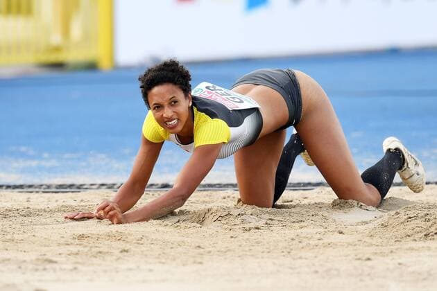Bydgoszcz, Leichtathletik,Team EM, European Athletics Team Championships 2019 Super League, 09.08-11.08.2019, Weitsprung Frauen , Malaika Mihambo, Deutschland,