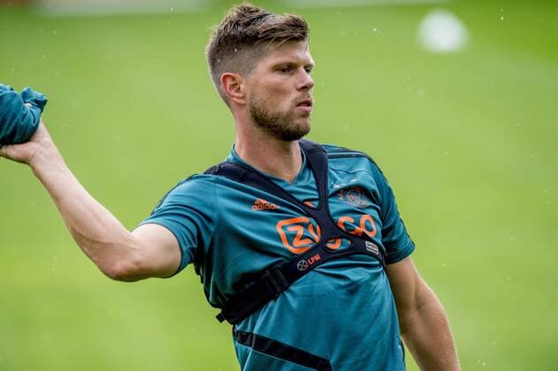 12-08-2019 VOETBAL: TRAINING AJAX: AMSTERDAM Klaas Jan Huntelaar Foto: SCS Michel Utrecht xVIxVIxImagesx xSoenarxChamidxsportfotografiexIVx 200919674