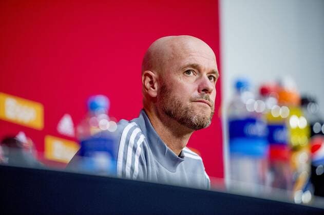 12-08-2019 VOETBAL: TRAINING AJAX: AMSTERDAM Erik ten Hag, trainer Ajax Foto: SCS Michel Utrecht xVIxVIxImagesx xSoenarxChamidxsportfotografiexIVx 200919891