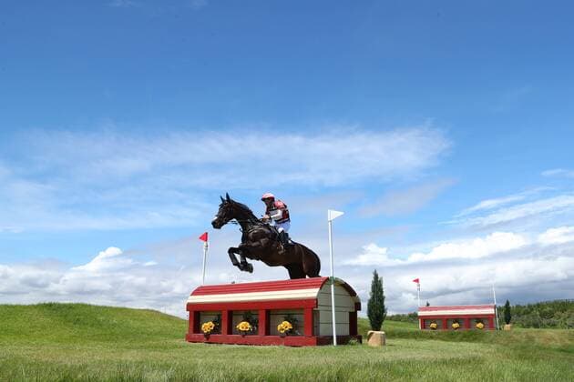 Bilder des Jahres 2019, Sport 08 August Yoshiaki Oiwa & Bart L JRA(JPN), AUGUST 13, 2019 - Equestrian : READY STEADY TOKYO - Equestrian, Eventing Cross Country Individual at Sea Forest Cross-Country Course in Tokyo, Japan. Noxthirdxpartyxsales  (109617268)