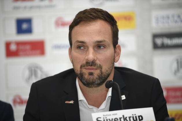 Viktor Szilagyi (Geschäftsführer , Handball, Männer, THW Kiel, Bundesliga, Pressekonferenz, 13.08.19 Kiel Showroom Süverkrup Schleswig-Holstein Germany