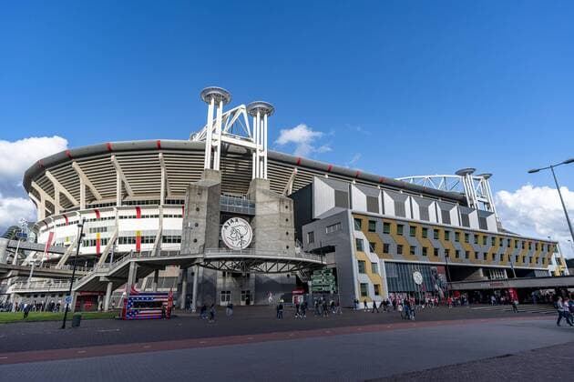 AMSTERDAM, Netherlands, 13-08-2019, football, Johan Cruijff ArenA, Champions League third qualifying round, season 2019-2020, stadium overview, before the match Ajax - PAOK, Ajax - PAOK  x4104898x Copyright: