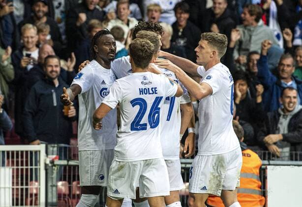 Dame N Doye (14), FC Koebenhavn, jubler efter maalet til 1-1 under kampen i Champions League kvalen mellem FC Koebenhavn og Roede Stjerne i Parken tirsdag den 13. august 2019.. , Copenhagen Denmark Copyright: AndersxKjaerbyex-xRitzauxScanpix AndersxKjaerbyex COP101 spdk20190813-205320-L