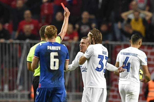 Sport Bilder des Tages Champions League kval - FC Koebenhavn vs. Roede Stjerne i Parken i Koebenhavn tirsdag den 13. august 2019. , Denmark Copyright: AndersxKjaerbye xRitzauxScanpixx cop101 spdk20190813-222935-L