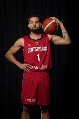 Basketball Trier 08.08.2019 Deutscher Basketball Bund DBB Nationalmannschaft Herren Männer Team Deutschland für die WM 2019 Joshiko Saibou (Deutschland, No.01)