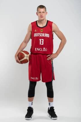 Basketball Trier 08.08.2019 Deutscher Basketball Bund DBB Nationalmannschaft Herren Männer Team Deutschland für die WM 2019 Moritz Wagner (Deutschland, No.13)