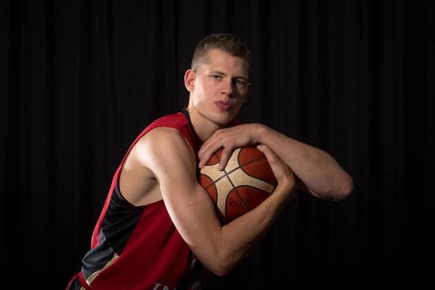 Basketball Trier 08.08.2019 Deutscher Basketball Bund DBB Nationalmannschaft Herren Männer Team Deutschland für die WM 2019 Moritz Wagner (Deutschland, No.13)