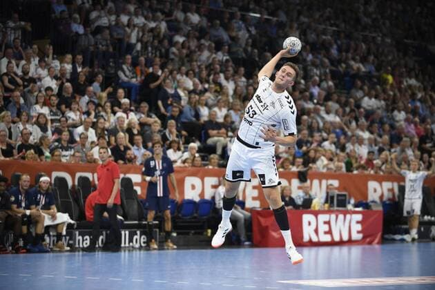 Nikola Bilyk (THW Kiel), Handball, Männer, REWE-Cup, Internationales Testspiel, THW Kiel vs Paris St. Germain, 14.08.19 Kiel Sparkassen-Arena Schleswig-Holstein Germany
