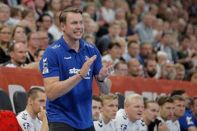 Handball Rewe Cup THW Kiel - Paris Saint-Germain, Kiel, 14.8.2019 Trainer Filip Jicha ( Kiel ) Copyright: xBEAUTIFULxSPORTS DRPx