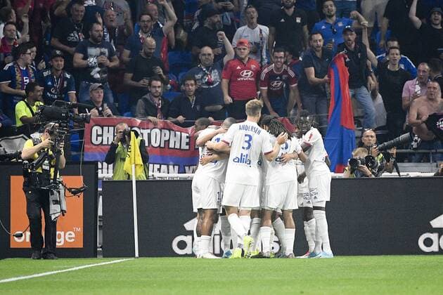 JOIE - EQUIPE DE FOOTBALL DE LYON FOOTBALL : Lyon vs Angers - Ligue 1 Conforama - 16 08 2019 FEP Panoramic 