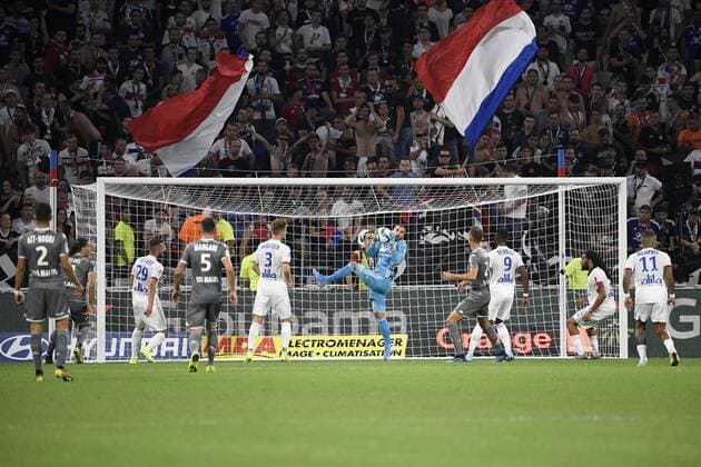 01 ANTHONY LOPES (OL) FOOTBALL : Lyon vs Angers - Ligue 1 Conforama - 16 08 2019 FEP Panoramic 