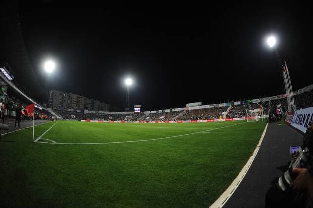 Atmosphere during the 2019-2020 Turkish super league first week match between Yukatel Denizlispor and Galatasaray at Ataturk Stadium in Denizli , Turkey on August 16 , 2019. 
