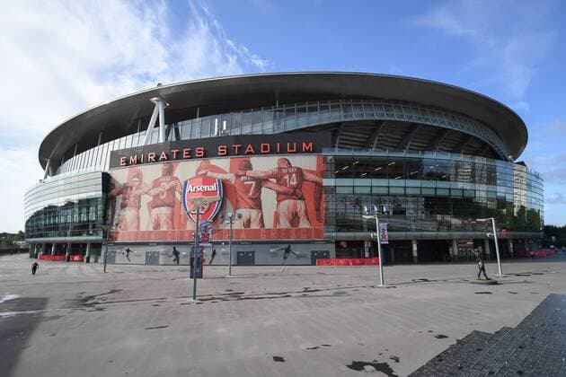 Arsenal v Burnley Premier League A general view of Arsenal s Emirates Stadium prior to the Premier League match at the Emirates Stadium, London Content Not Available For UK Newspapers Copyright: xMartynxHaworthx FIL-13522-0001