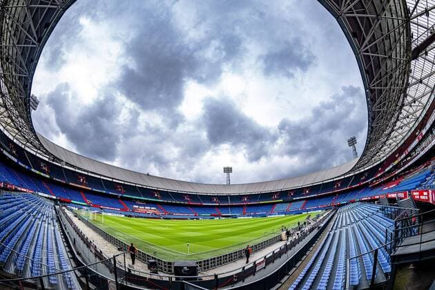 ROTTERDAM, Netherlands, 18-08-2019, football, stadium De Kuip, Dutch eredivisie, season 2019-2020, stadium overview, before the match Feyenoord - Utrecht Feyenoord - Utrecht  x4134811x Copyright: