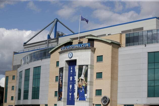 A general view of the ground before Chelsea s Premier League match against Leicester City at Stamford Bridge, London. Picture date: 18th August 2019. Picture credit should read: Simon Bellis Sportimage EDITORIAL USE ONLY. No use with unauthorised audio, video, data, fixture lists, club league logos or live services. Online in-match use limited to 120 images, no video emulation. No use in betting, games or single club league player publications. SPI-0154-0004