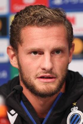 Club s Mats Rits pictured during a press conference, PK, Pressekonferenz of Belgian soccer team Club Brugge KV in Linz, Austria, Monday 19 August 2019. Tomorrow s Club is playing Austrian team LASK Linz in the first leg of the play-offs for the UEFA Champions League. BRUNOxFAHY  x05645894x