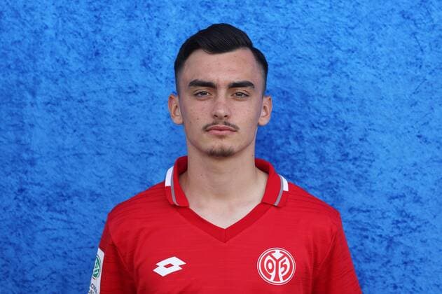 PAUL NEBEL 1. FSV MAINZ 05 U19 FUSSBALL, GER, A JUNIOREN BL SUED SUEDWEST, PORTRAETTERMIN 2019 2020 