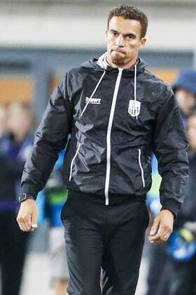 SOCCER - CL, play off, LASK vs Bruegge LINZ,AUSTRIA,20.AUG.19 - SOCCER - UEFA Champions League, play off, LASK vs FC Bruegge. Image shows the disappointment of head coach Valerien Ismael (LASK). GEPAxpictures xJasminxWalter