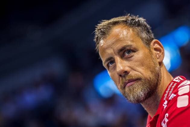 Handball - Pixum Supercup - SG Flensburg-Handewitt gegen THW Kiel am Mittwoch, 21. August 2019 im ISS Dome in Düsseldorf Trainer Maik Machulla ( Flensburg-Handewitt ) Pixum Handball Supercup 2019