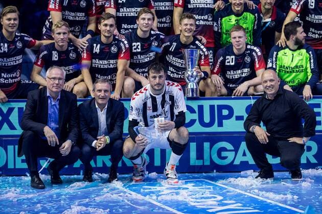 Pixum Super Cup 2019, SG Flensburg-Handewitt - THW Kiel, 21.08.2019 Match MVP Domagoj Duvnjak ( 4, THW Kiel), Pixum Super Cup 2019, SG Flensburg-Handewitt - THW Kiel, ISS Dome, Duesseldorf Copyright: xBEAUTIFULxSPORTS Wunderlx